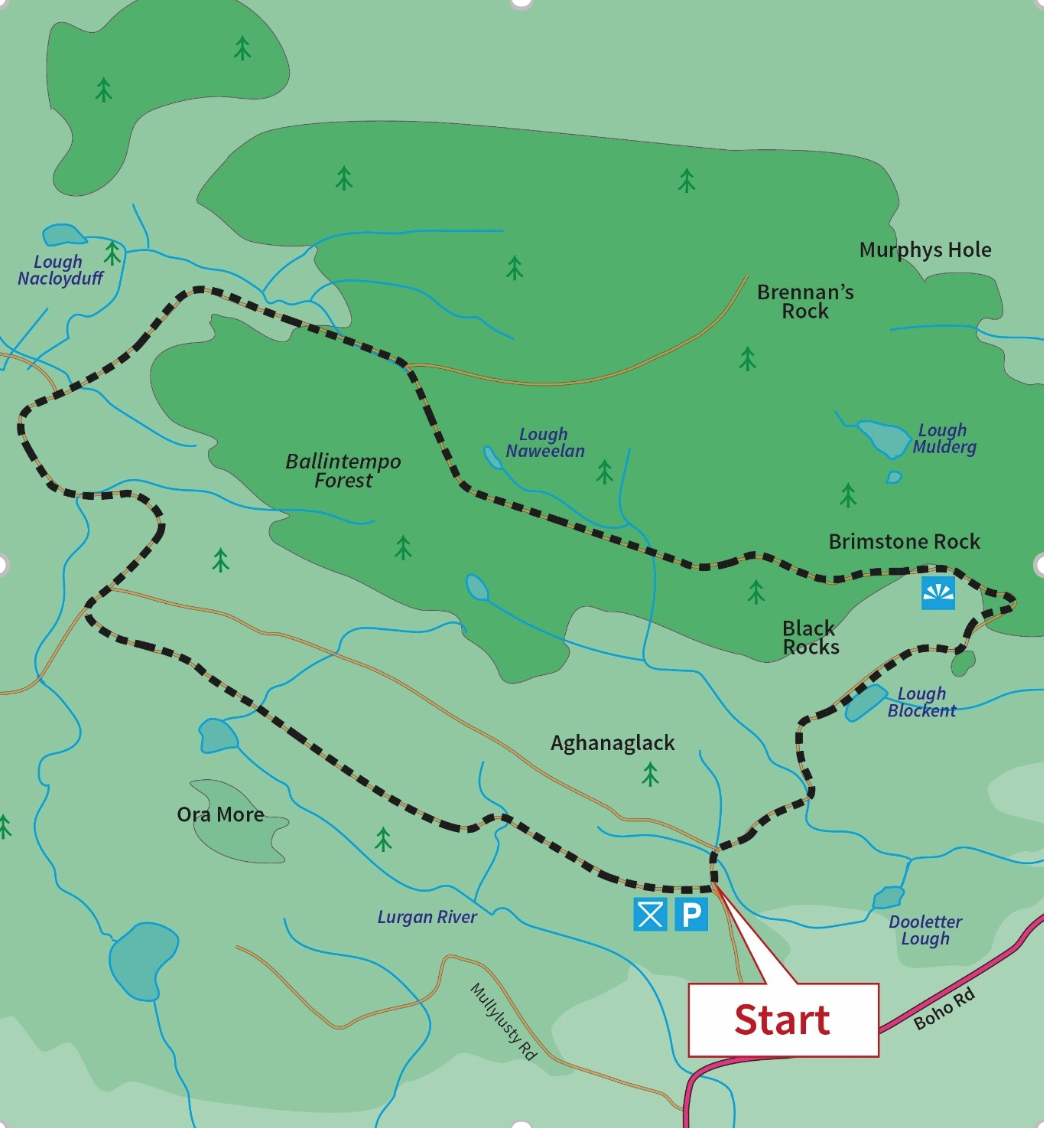 Aghanaglack Walk