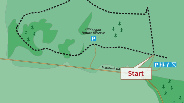 Killykeeghan Nature Reserve Walk    Map