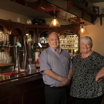 Sheila and Brian from The Keepers Arms
