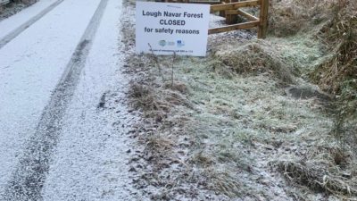 Lough Navar Scenic Drive – Closed Monday 16 January