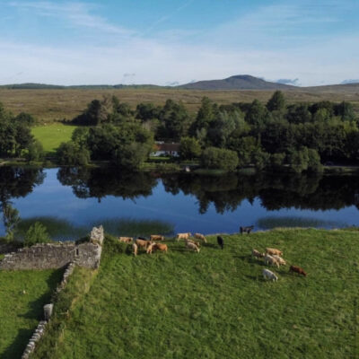 Ariel View of Keenaghan Cottage