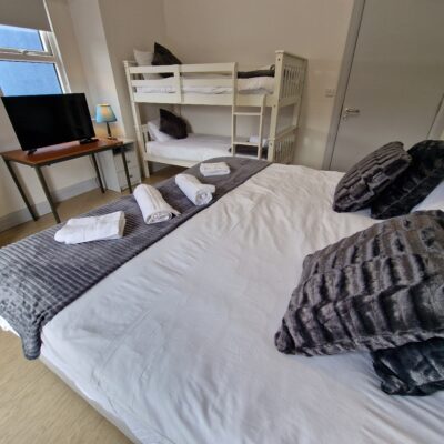 Modern Bedroom at Trivia House